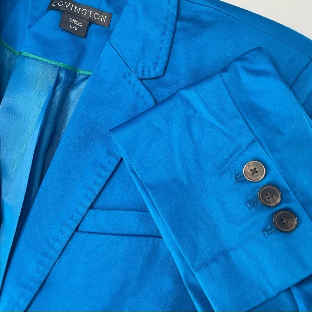 Covington Large Women’s Blue Blazer PRELOVED - Picture 2 of 16